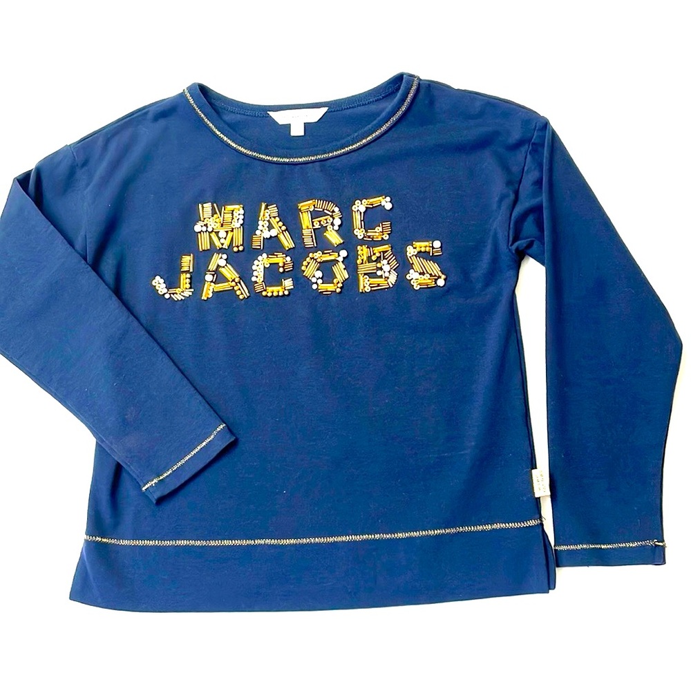 Little Marc Jacobs Bead Embellished Shirt, Size 6